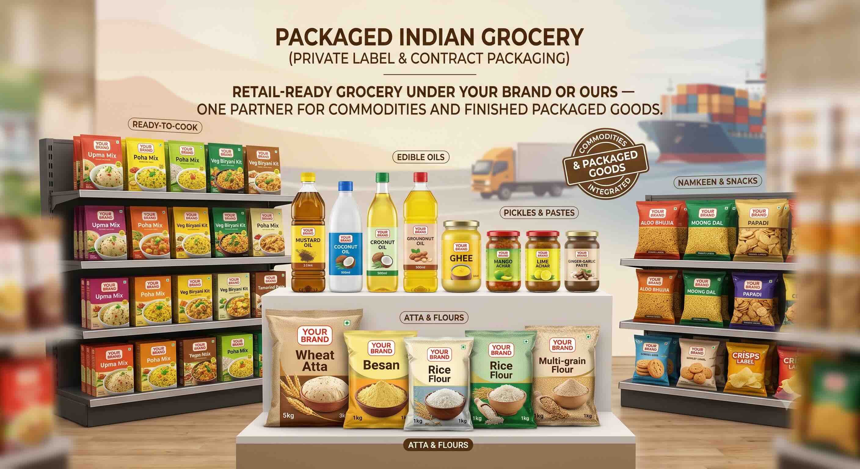 Packaged Indian Grocery